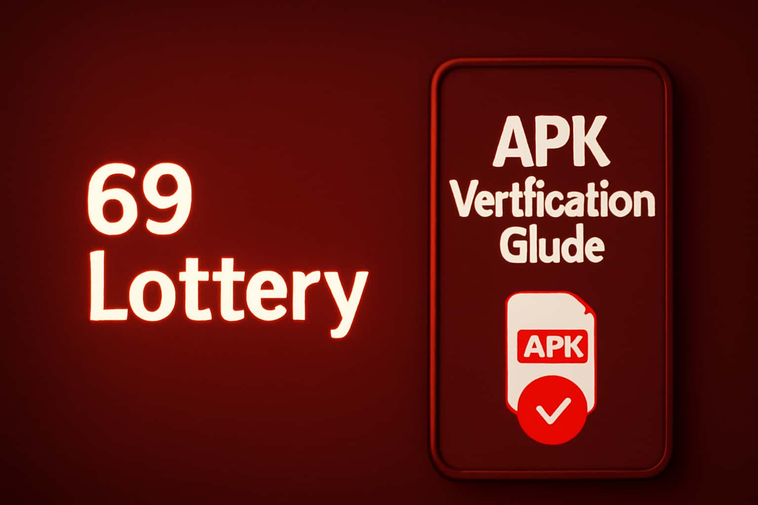 An informational overview of the 69 Lottery APK Verification Guide.