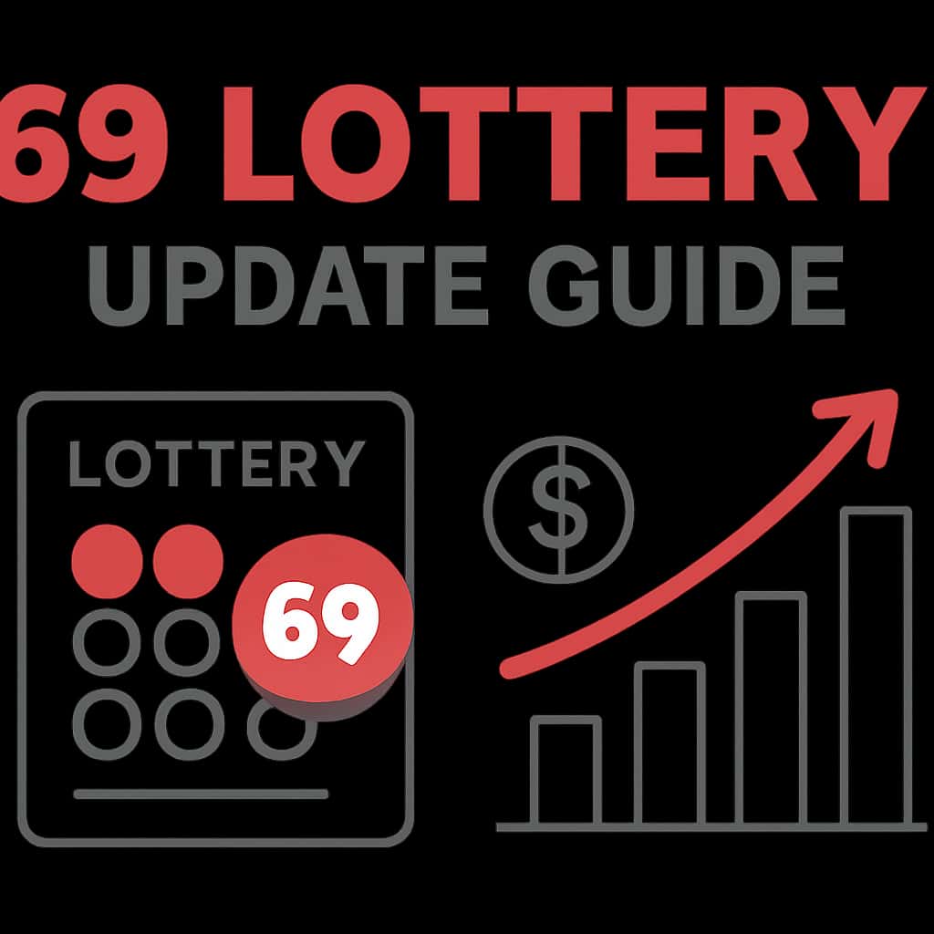 An educational illustration about the 69 Lottery app update process.