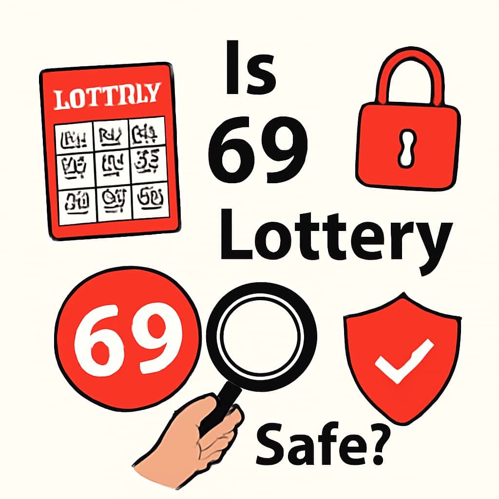 Illustration depicting the safety aspects of 69 Lottery.